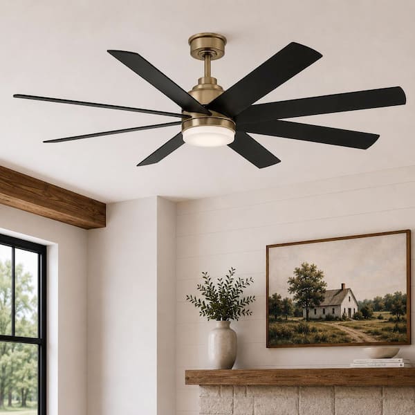 Home Decorators Collection Celene II 62 in. Indoor/Outdoor Brushed