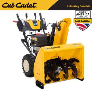 2X MAX 30 in. 357cc Two-Stage Electric Start Gas Snow Blower with Steel Chute, Power Steering and Heated Grips