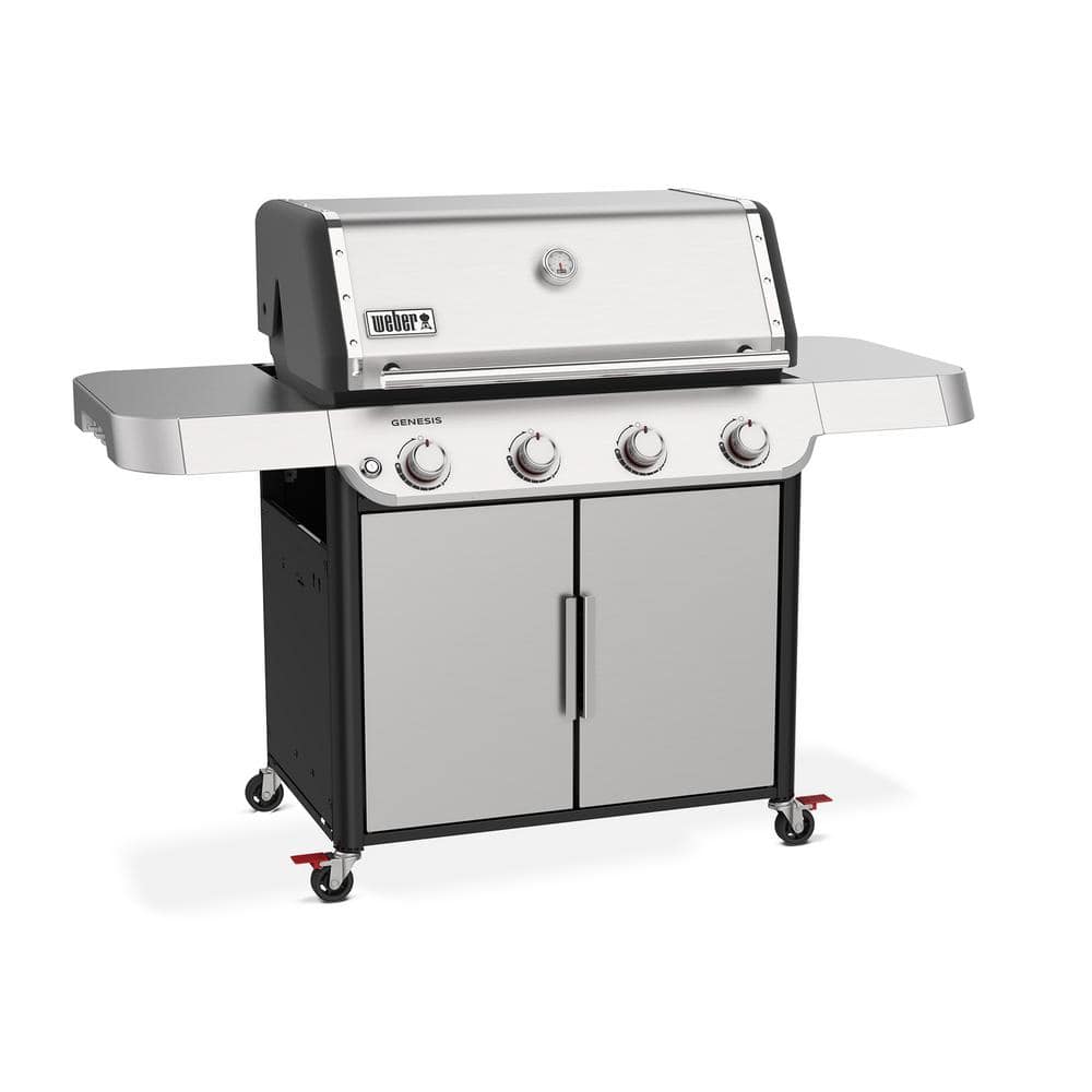 Genesis S-415 Stainless Steel 4-Burner Propane Gas Grill