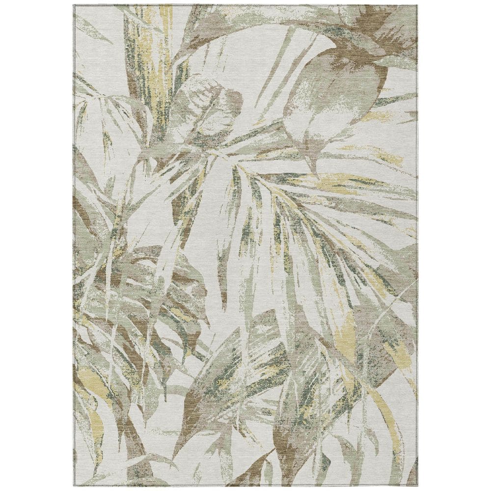 Chantille Machine Washable Indoor/Outdoor Abstract ACN2975 Ivory 9 ft. x 12 ft. Area Rug price history on PriceWatchPro