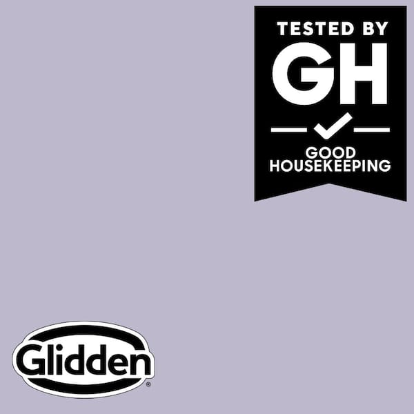 Glidden Premium 1 gal. Wild Lilac PPG1175-4 Satin Interior Latex Paint