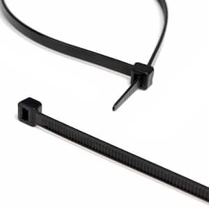 Self-Locking Cable Ties, 4 in., Black (100-Pieces)