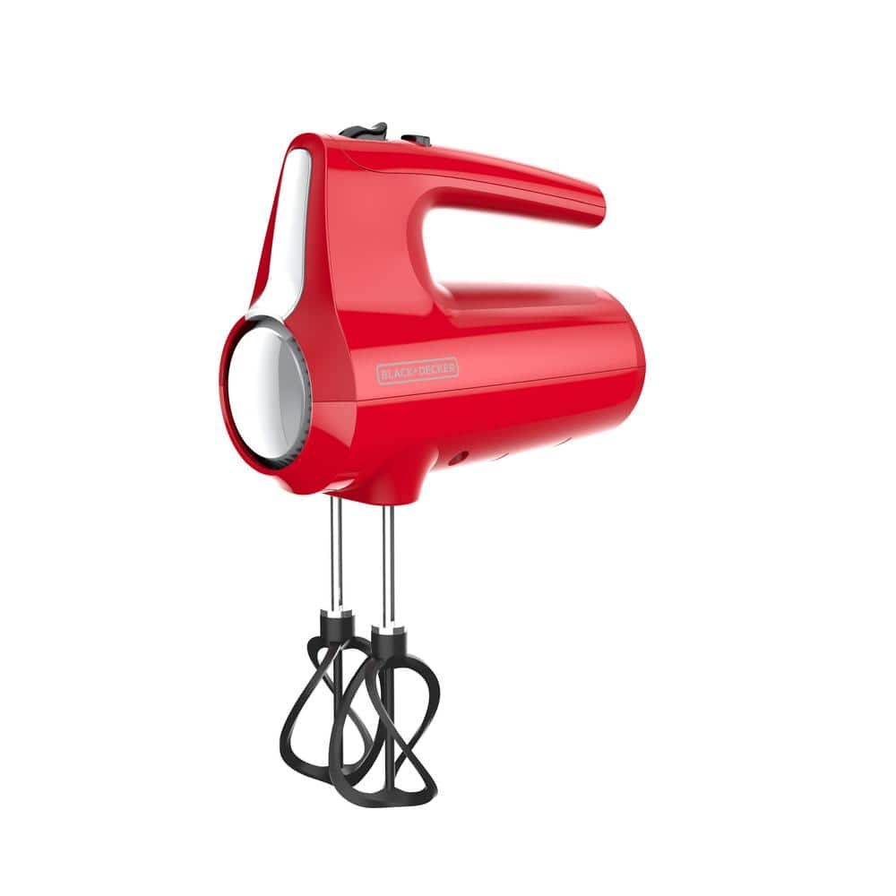 UPC 050875001251 product image for BLACK+DECKER Helix Performance 5-Speed Red Hand Mixer | upcitemdb.com