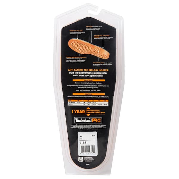 Timberland anti fatigue insoles best sale near me