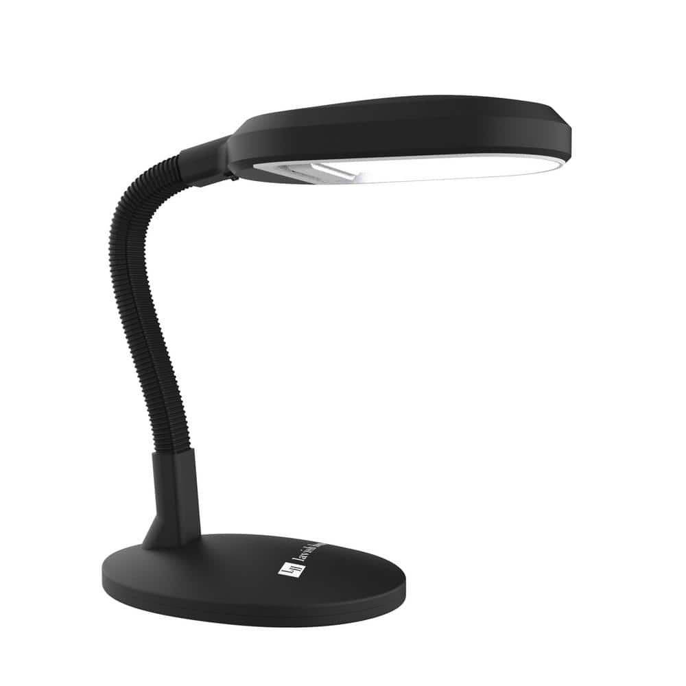 33 Davidson AdjusDesk Height Metal Desk Lamp Matte Black - Cal Lighting