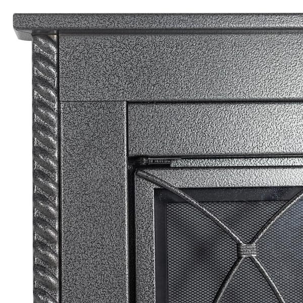 Pleasant Hearth Arrington Medium Glass Fireplace Doors AR-1021 - The Home  Depot