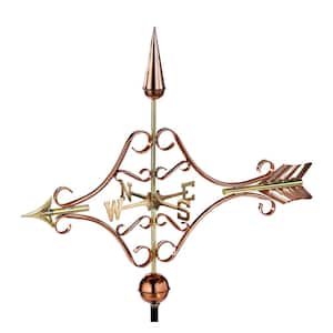 Victorian Arrow Weathervane - Pure Copper