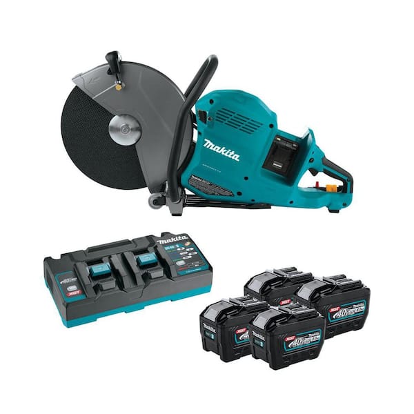 80V max (40V max X2) XGT Brushless Cordless 14 in. Power Cutter Kit with 4 Batteries (8.0Ah)