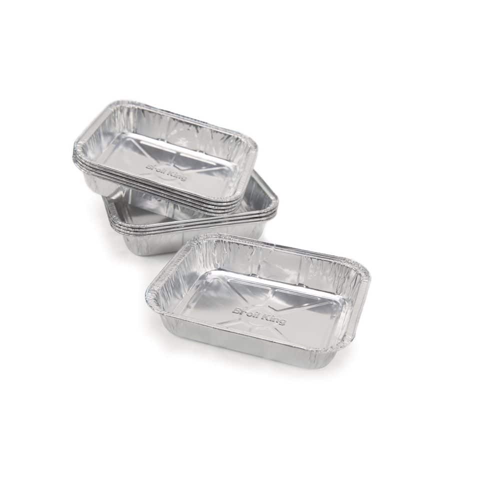 6 in. x 4.75 in. Aluminum Foil Drip Pan (10-Piece)