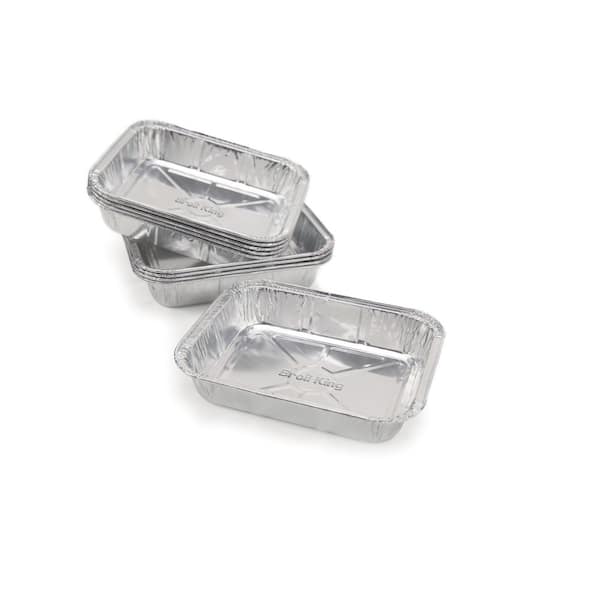 Broil King 6 in. x 4.75 in. Aluminum Foil Drip Pan (10-Piece)