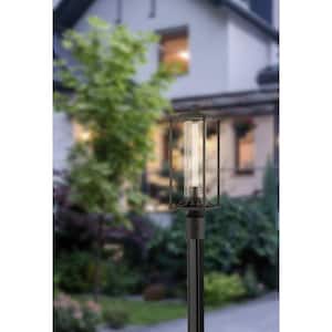 Trescott Black 1-Light Outdoor Post Light