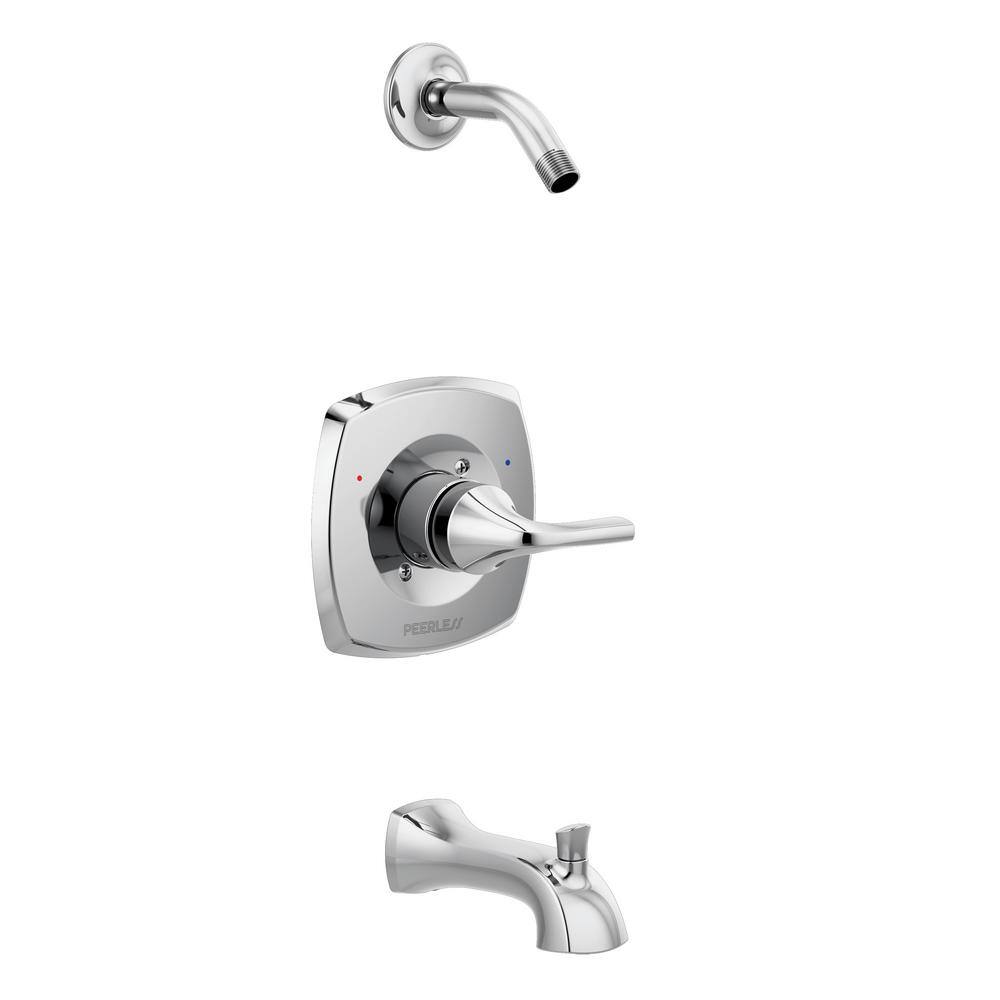 Peerless Parkwood 1Handle WallMount Tub and Shower Faucet Trim Kit in