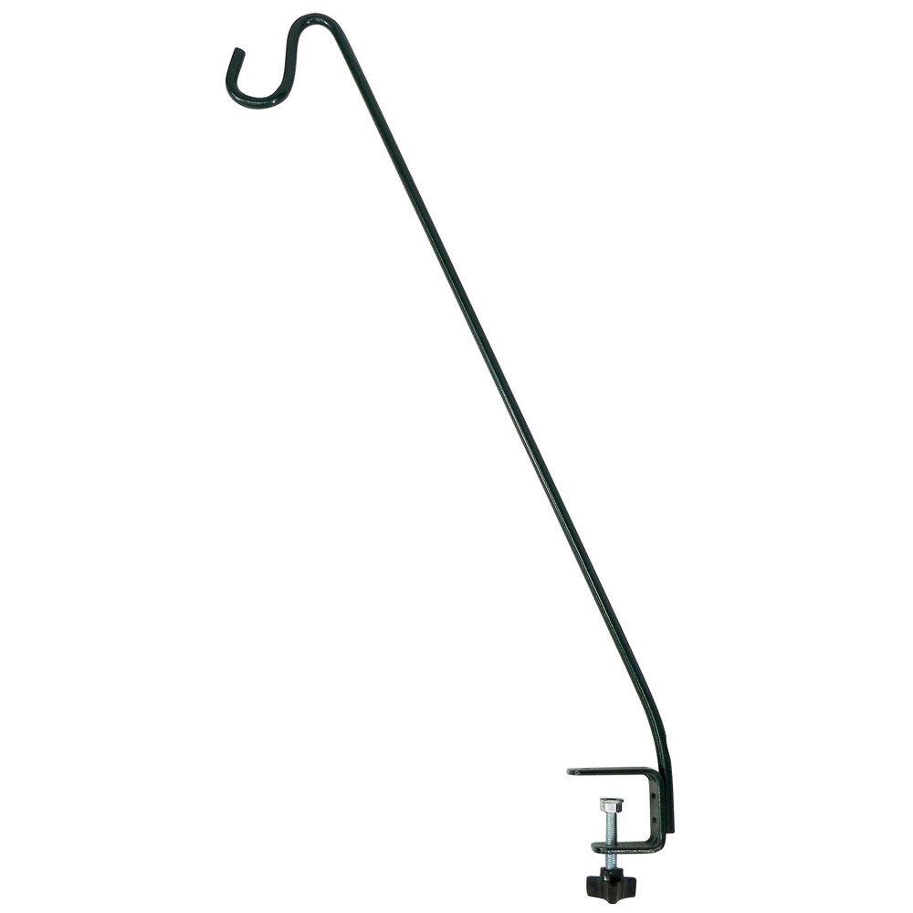 33 in. Black Clamp-On Deck Shepards Hook, Steel, Bird Feeders price history on PriceWatchPro