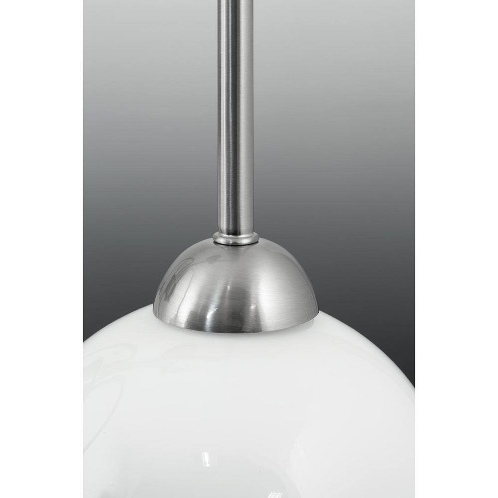 Carisa Brushed Nickel 5-Light Mid-Century Modern Chandelier