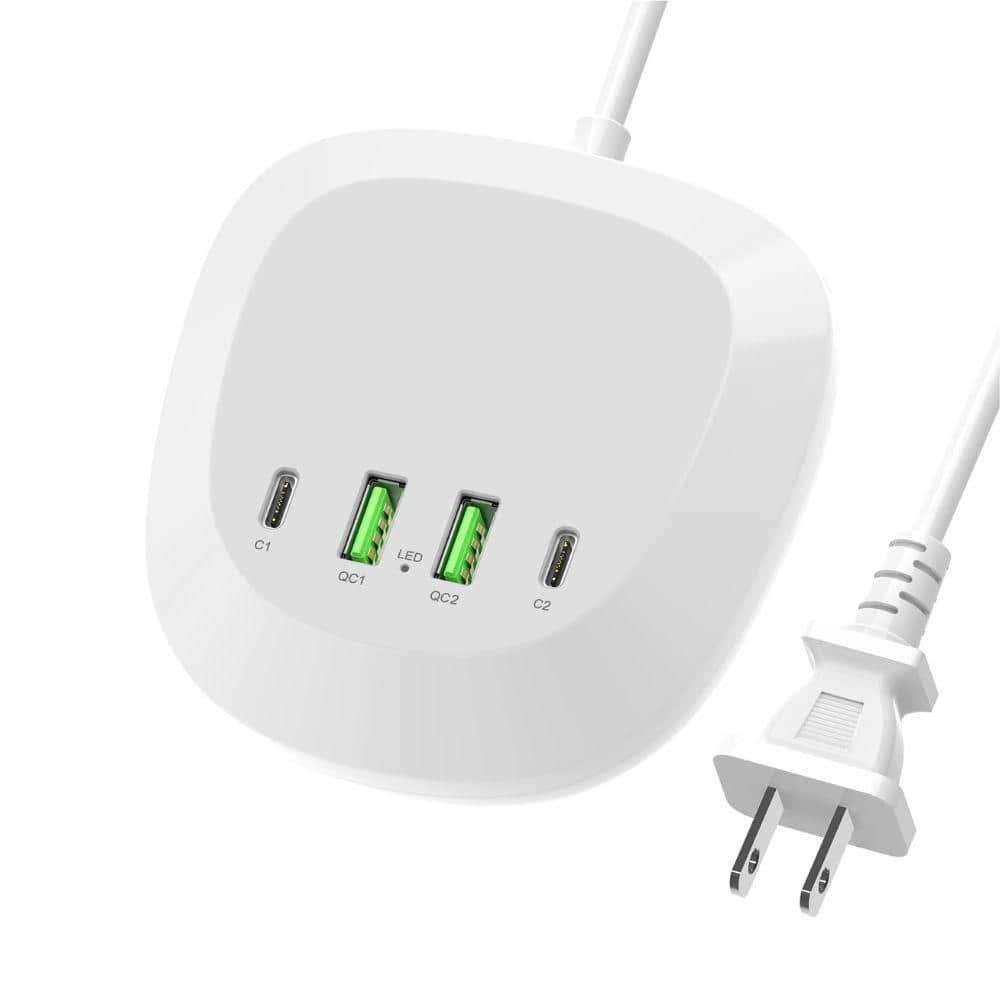 Ultra Powerful Dual USB C Charging Station 20W Hub 4 Ports for iPhone 14 Series Compact Body Safety Current System price history on PriceWatchPro