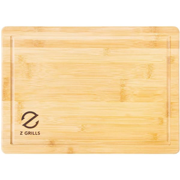 Z GRILLS Bamboo Wood Cutting Board Kitchen Butcher Carving Chopping BBQ