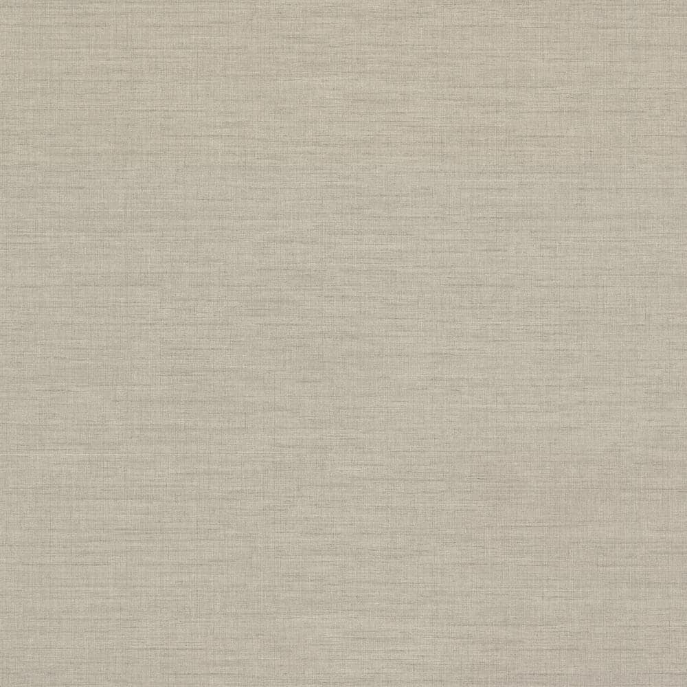 Beige Linen Embossed Washable Non-Pasted Wallpaper
