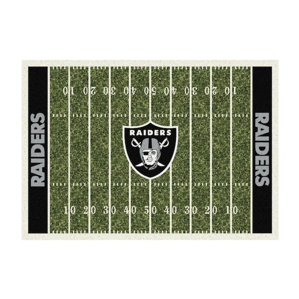IMPERIAL LAS VEGAS RAIDERS 6X8 HOMEFIELD RUG