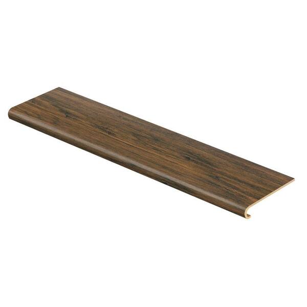 Cap A Tread Saratoga Hickory 94 in. L x 12-1/8 in. W x 1-11/16 in. T Laminate to Cover Stairs 1 in. Thick