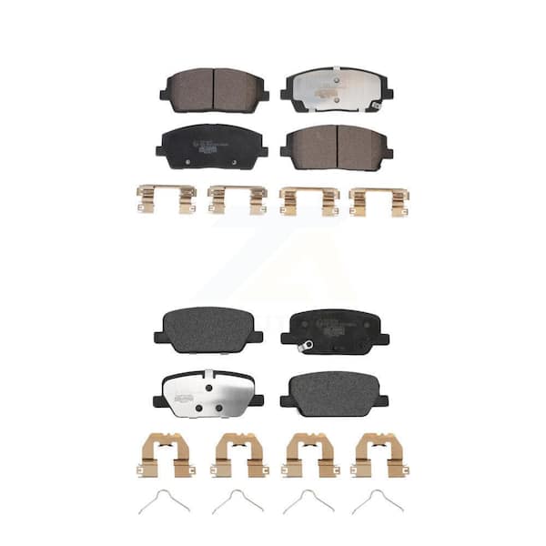 TEC Front Rear Ceramic Brake Pads Kit For Kia Telluride Hyundai Palisade KTC-100708