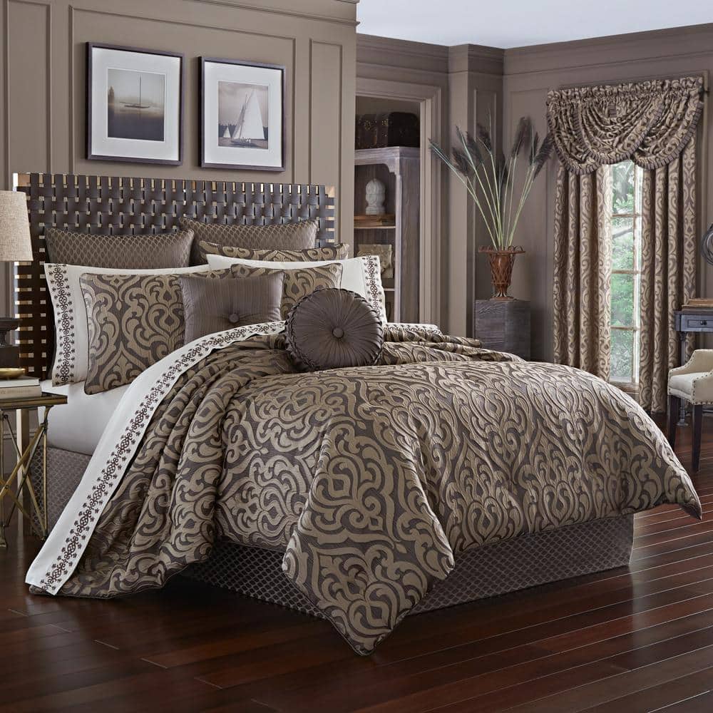 Antonia Mink 16" Square Satin Decorative Pillow