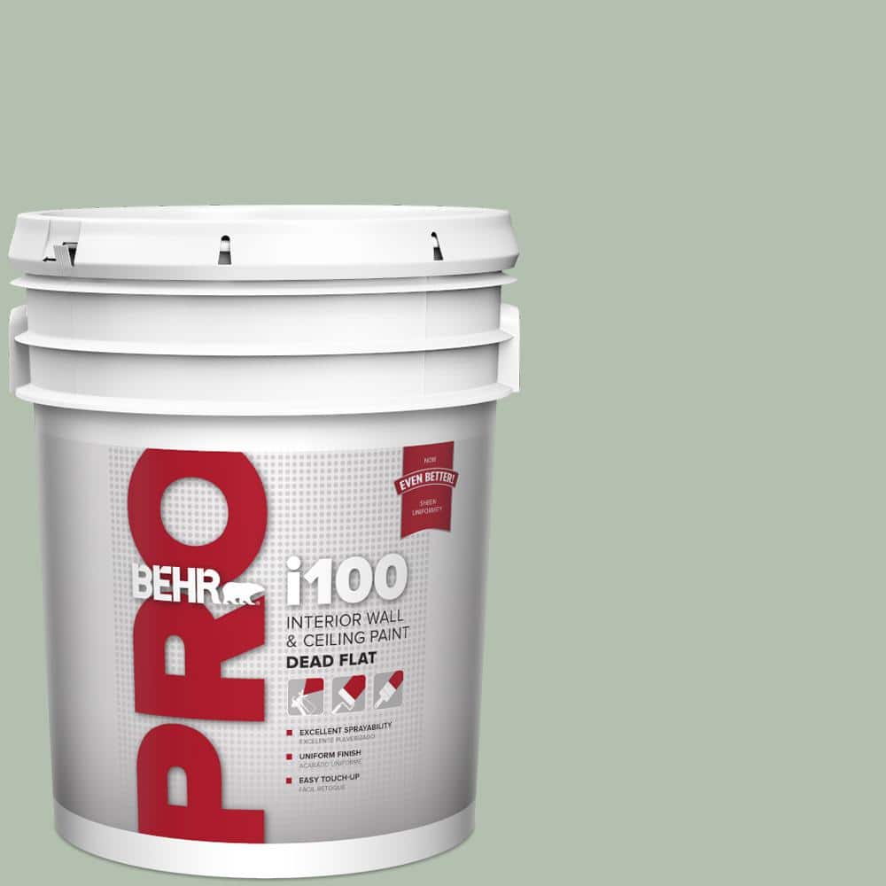 5 gal. #N400-3 Flagstaff Green Dead Flat Interior Paint price history on PriceWatchPro