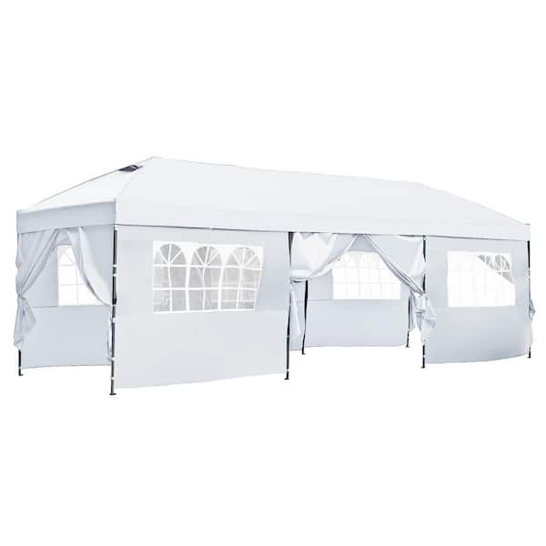 Miscool Avex 10 ft. x 30 ft. White Pop-Up Outdoor Canopy