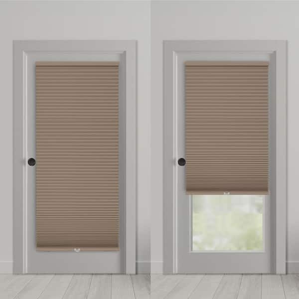 Latte Cordless Blackout Magnetic Cellular Shade - 28 in. W x 72 in. L