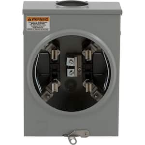 125 Amp Meter Socket Overhead/Underground Ringless-Horn Bypass 1 Phase and 1 Gang(1004162A)