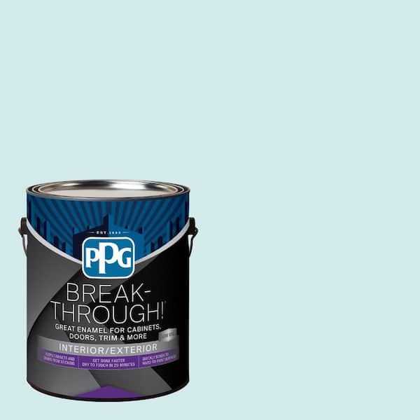 Break-Through! 1 gal. PPG1233-2 Seaspray Semi-Gloss Door, Trim & Cabinet Paint