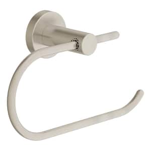Dia Wall Mounted Toilet Paper Holder in Satin Nickel