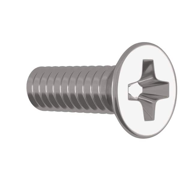 Stainless steel flat head tiny machine screws for electronics