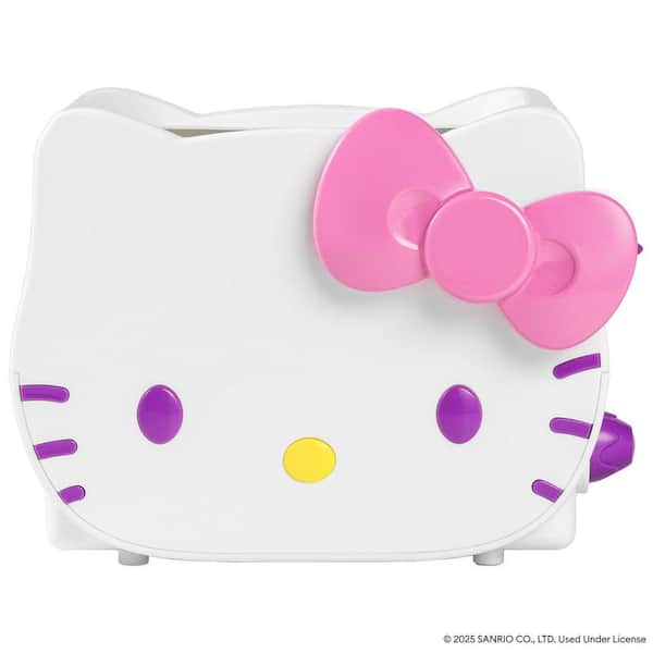 Hello Kitty 3D White 2 slice Deluxe Toaster