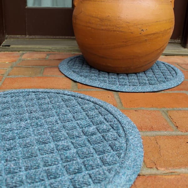 Waterhog Garden Gate Doormat, 2' x 3' - Bluestone