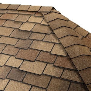 Timbertex Tuscan Sunset Double-Layer Hip and Ridge Cap Roofing Shingles (20 lin. ft. per Bundle) (30-pieces)