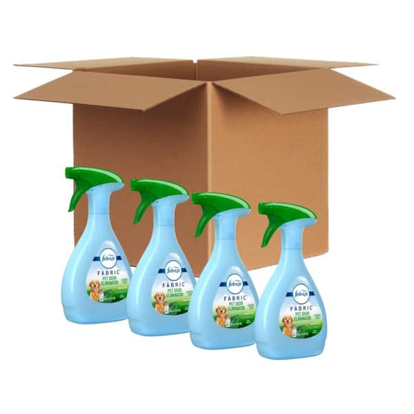 Febreze 27 oz. Pet Odor Eliminator Fabric Freshener (4-Pack) 079168938836 -  The Home Depot