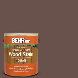 1 gal. #SC-111 Wood Chip Solid Color House and Fence Exterior Wood Stain