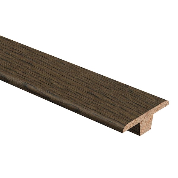 Zamma Hickory Coffee 3/8 in. Thick x 1-3/4 in. Wide x 94 in. Length Hardwood T-Molding