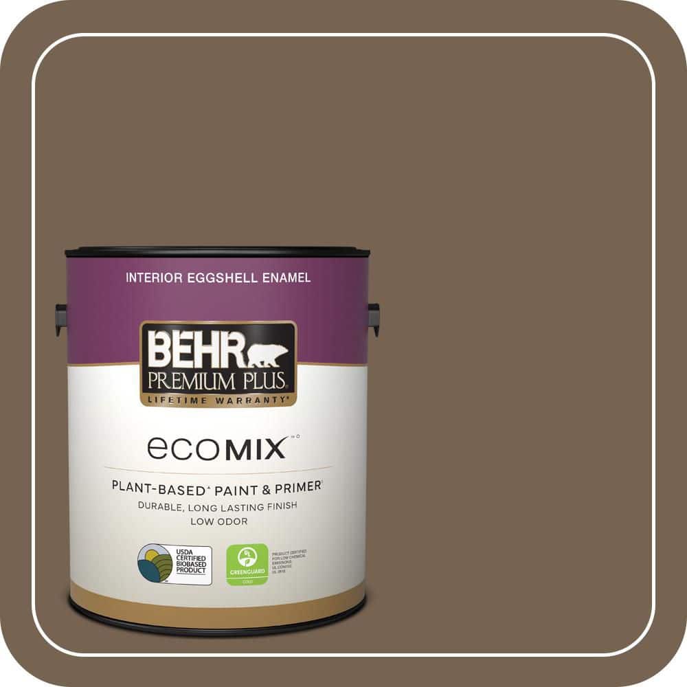 1 gal. Home Decorators Collection #HDC-SM14-4 Tan Bark Trail Eggshell Enamel EcoMix Plant-Based Interior Paint & Primer price history on PriceWatchPro