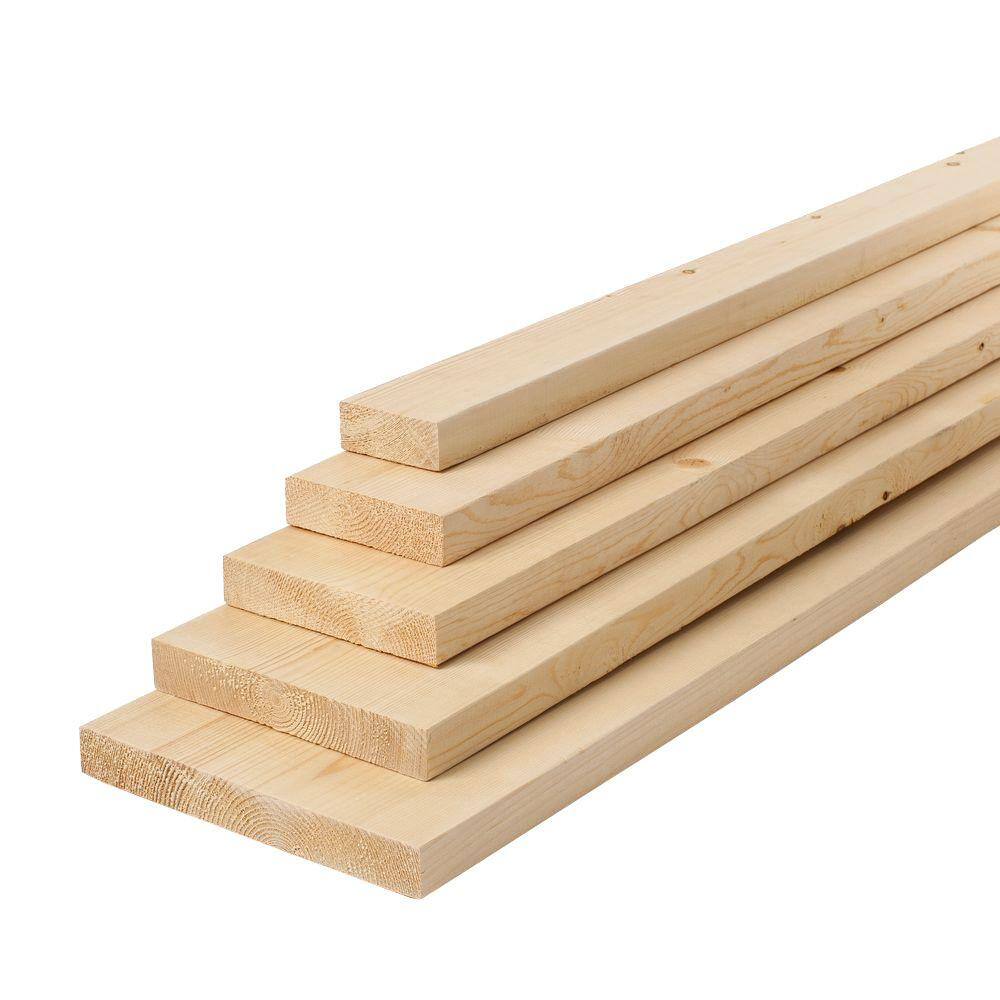 4 In X 8 In X 8 Ft Prime 2 And Better Douglas Fir Lumber The Home Depot