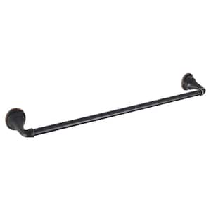 Delancey 18 in. Wall Mounted Towel Bar in Legacy Bronze