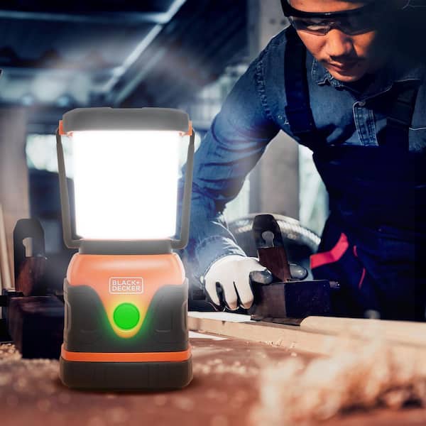 black decker rechargeable flashlight lantern BLACK+DECKER Battery Bank Lantern