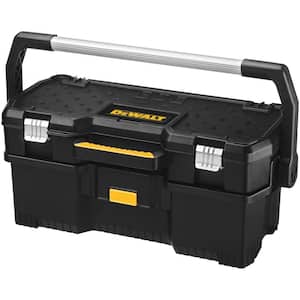 14 in. D Resin 2-in-1 Tote with Removable Power Tool Case