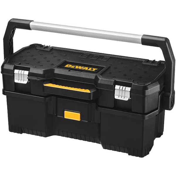DEWALT 14 in. D Resin 2-in-1 Tote with Removable Power Tool Case