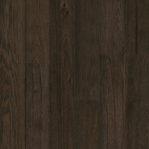Hydropel Hickory Black Brown 7/16 in. T x 5 in. W x Varying Length Engineered Hardwood Flooring (22.6 sq. ft.)
