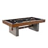 Barrington Premium 8 ft. Slate-Tech Urban Billiard Table with Table Cover, Cue Sticks and Pool Balls BL096Y23013