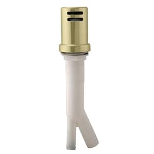 1-3/4 in. Air Gap Kit with Skirted Brass Cap in Polished Brass