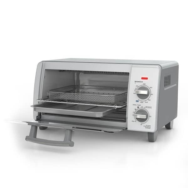 BLACK+DECKER Crisp 'N Bake Air Fry 4-Slice Toaster Oven TO1785SG
