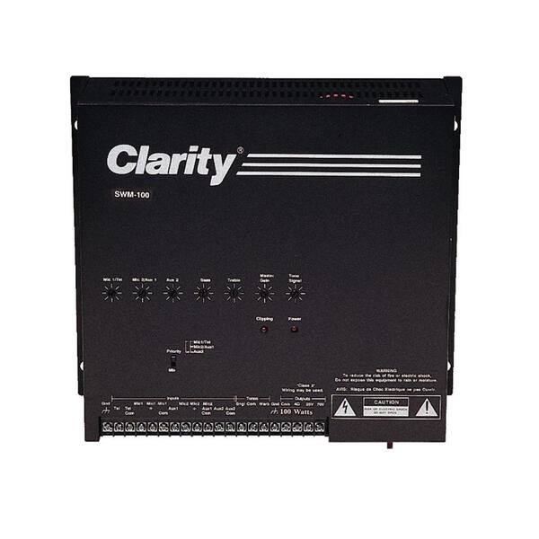 Valcom Clarity Series 60-Watt Wall Mount Mixer