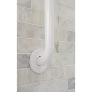 Home Care 32 in. x 1-1/4 in. Concealed Screw Grab Bar with SecureMount in White